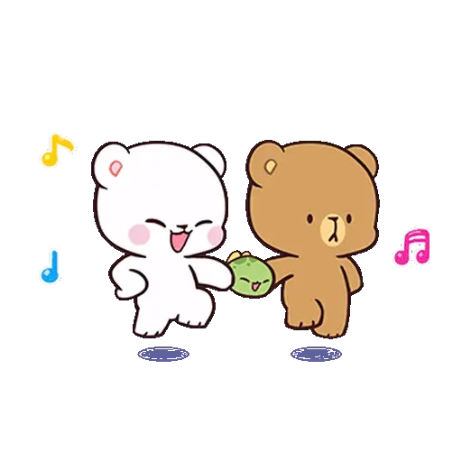 Ositos Milk y Mocha Amor ❣️🐼🐻 6