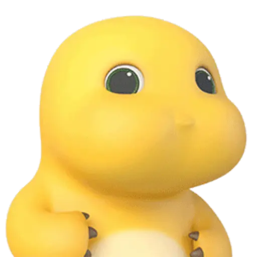 Nailong Dino Kuning 🦖⭐❇️ 4