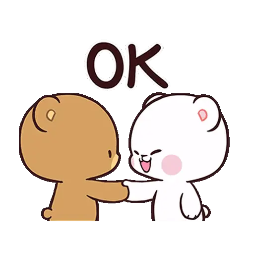 Ositos Milk y Mocha Amor ❣️🐼🐻 7