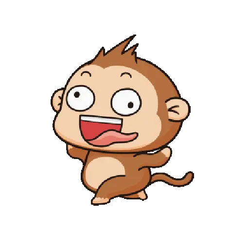 🐒 Monos animados 🐒🍌 16