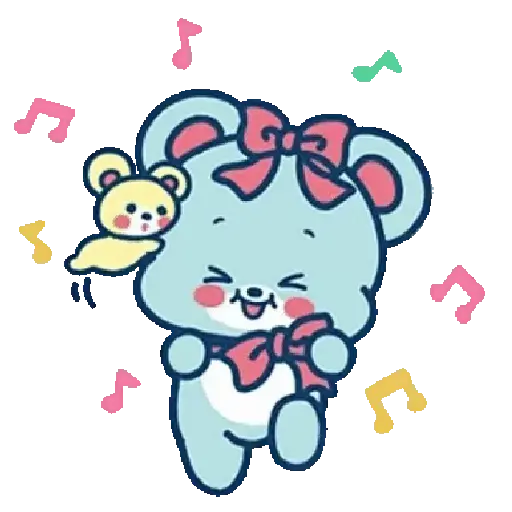 Bunny y amigos so cute 🐇🩵🩷 7