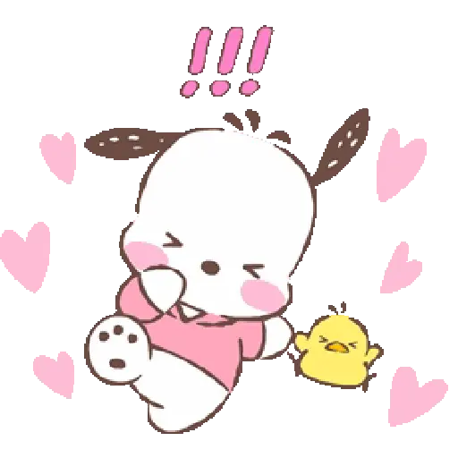 Pochacco Sanrio 🐾🐶 Animado 6
