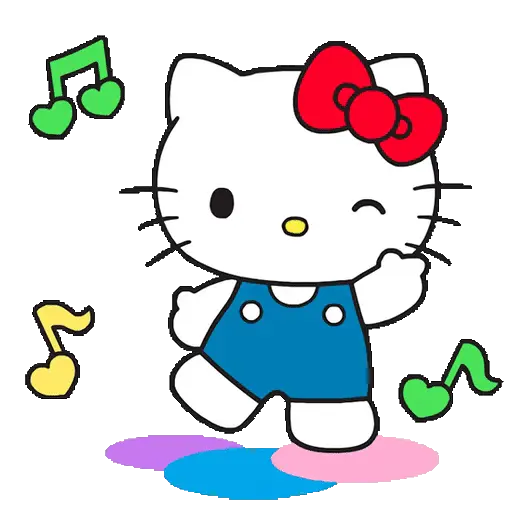 Hello Kitty 🎀 Animado ❤️💙 5