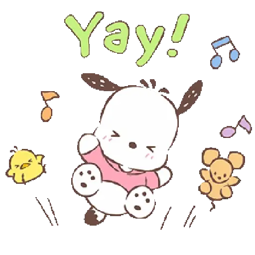 Pochacco Sanrio 🐾🐶 Animado 10