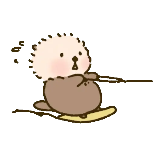 🦦 Nutria Cute Animada 🦦 6