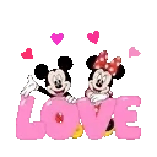 Mickey & Minnie Love 💕 1