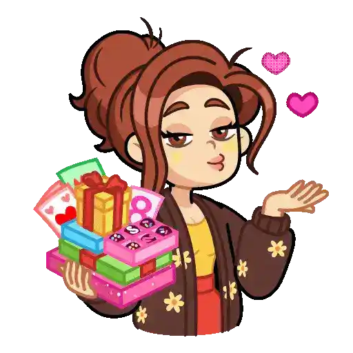 🌷Stickers de Girls 🛍️👗 18