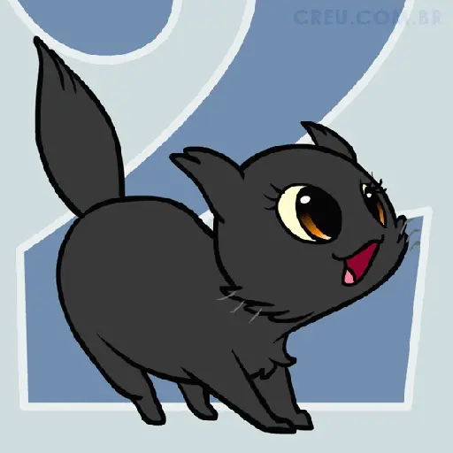 Créu Cat  Gato negro 🐈‍⬛📲 19