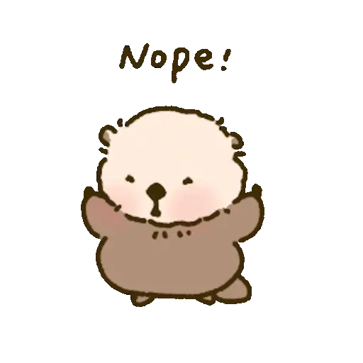 🦦 Nutria Cute Animada 🦦 12