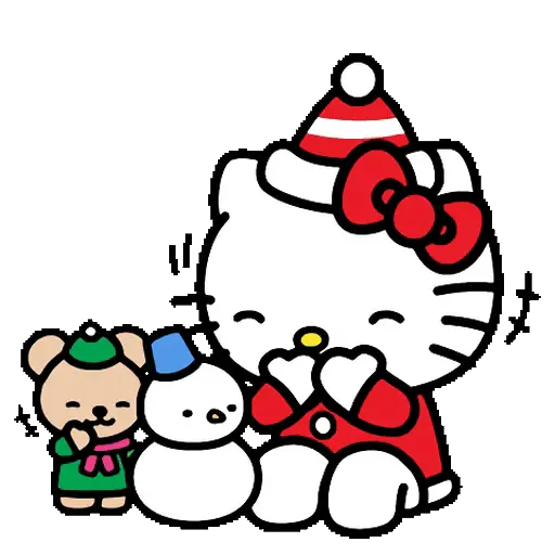 Hello Kitty Invierno ❄️🧥🎀 10