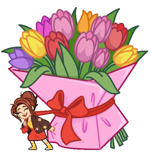 🌷Stickers de Girls 🛍️👗 4