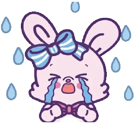 Bunny y amigos so cute 🐇🩵🩷 3