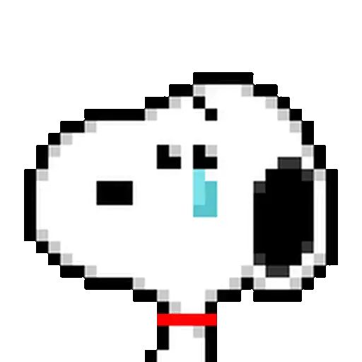 Snoopy pixel animado U⁠^⁠ｪ⁠^⁠U 8
