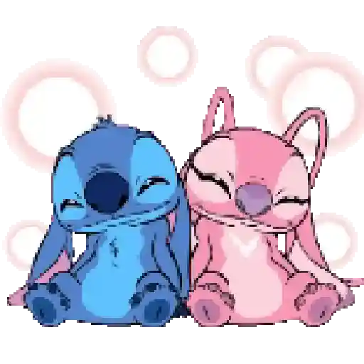Amor Stitch y Angela 💕❤️ 5