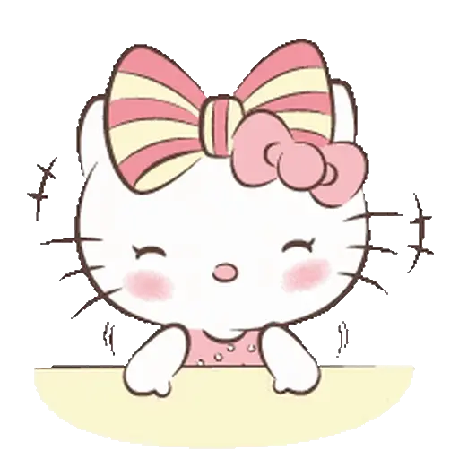 🎀 💛 Hello Kitty Animada 🩷🌸 2