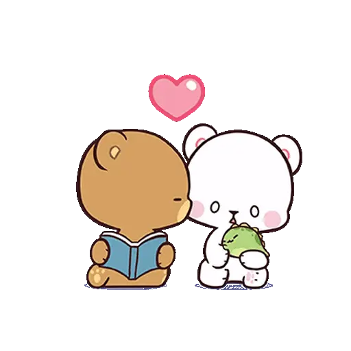 Ositos Milk y Mocha Amor ❣️🐼🐻 14
