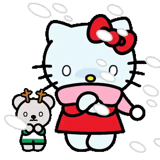 Hello Kitty Invierno ❄️🧥🎀 5