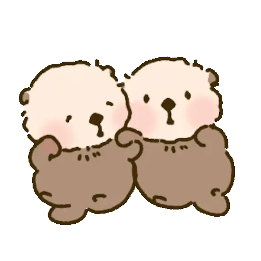 🦦 Nutria Cute Animada 🦦 21