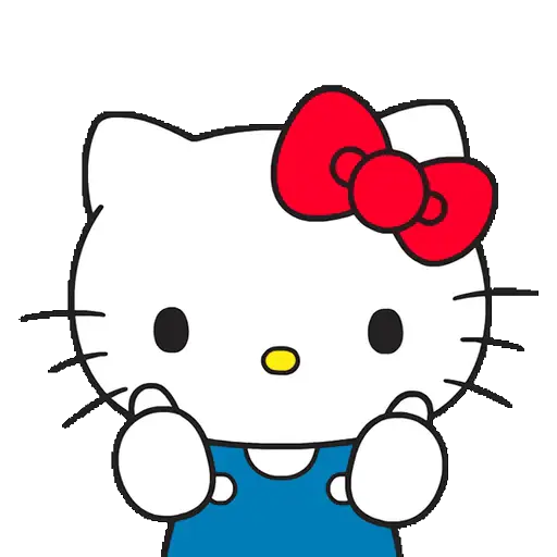 Hello Kitty 🎀 Animado ❤️💙 7
