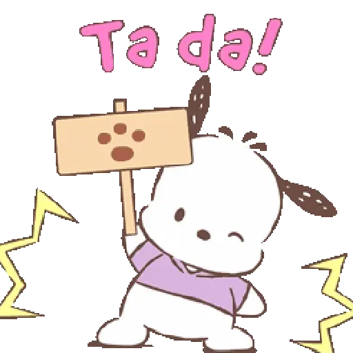 Pochacco Sanrio 🐾🐶 Animado 7