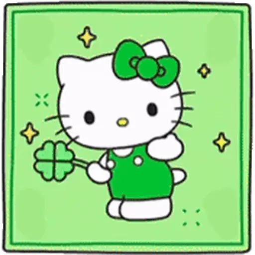 💙 Hello Kitty 🎀❤️ Animado 9