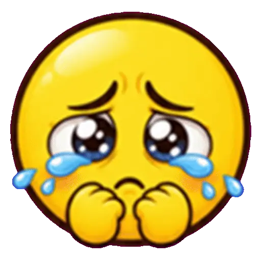 🥹 Emoji Toy Triste 😭😢 1