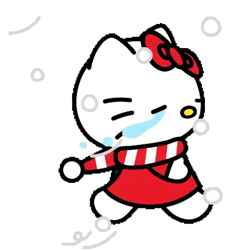 Hello Kitty Invierno ❄️🧥🎀 9