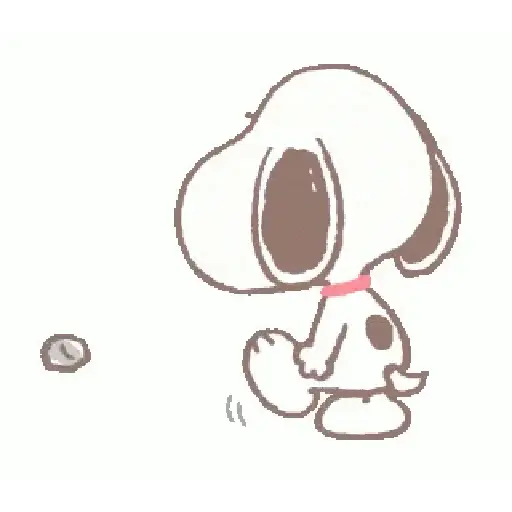 Snoopy animado 🦴🏠 16