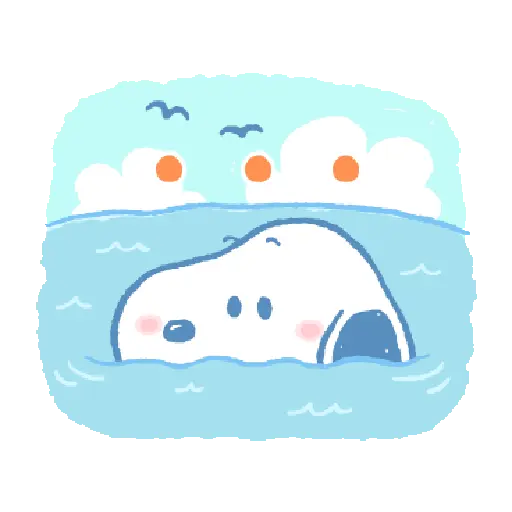 Snoopy animado 🦴🏠 5