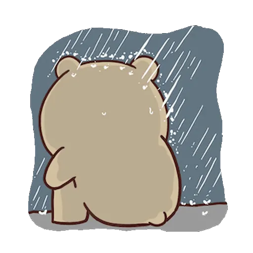 GLOOMY RAIN Bear 🐾☔️🐻✨ 7