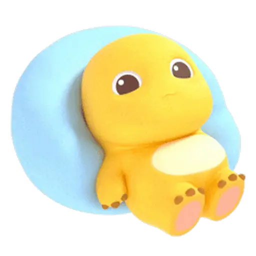 ✨Dino Kuning Nailong Bebé 🍼🚼 🦖 12