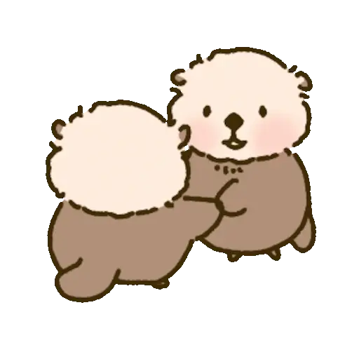 🦦 Nutria Cute Animada 🦦 4