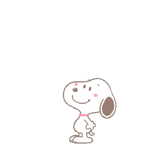 Snoopy animado 🦴🏠 1
