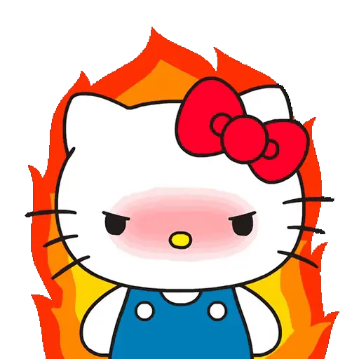 💙 Hello Kitty 🎀❤️ Animado 2