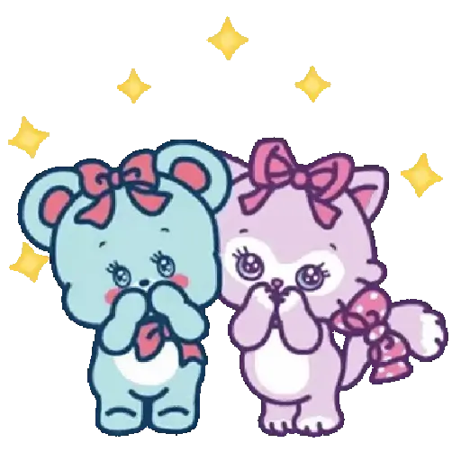 Bunny y amigos so cute 🐇🩵🩷 6