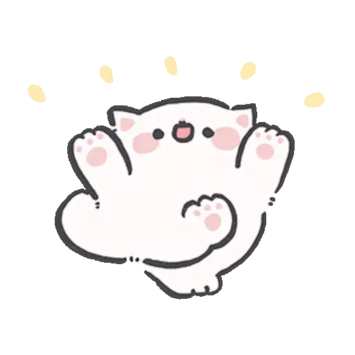 Gatito blanco 😸🤍 fluffy 🩷 6
