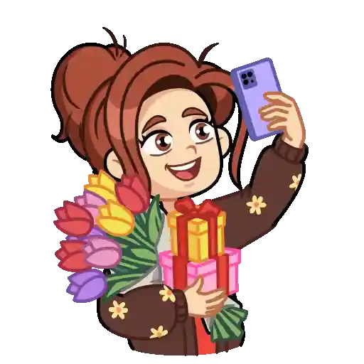 🌷Stickers de Girls 🛍️👗 16