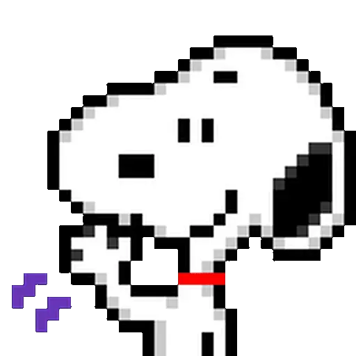 🦴 SNOOPY Pixel 👾🐕🏠 1