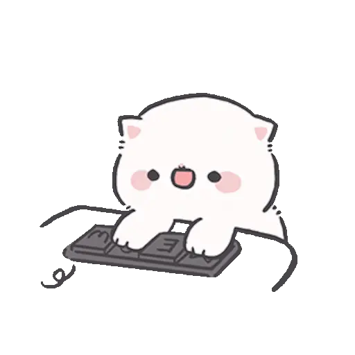 Gatito blanco 😸🤍 fluffy 🩷 4