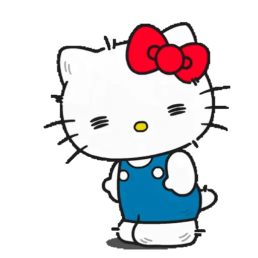 Hello Kitty 🎀 Animado ❤️💙 11