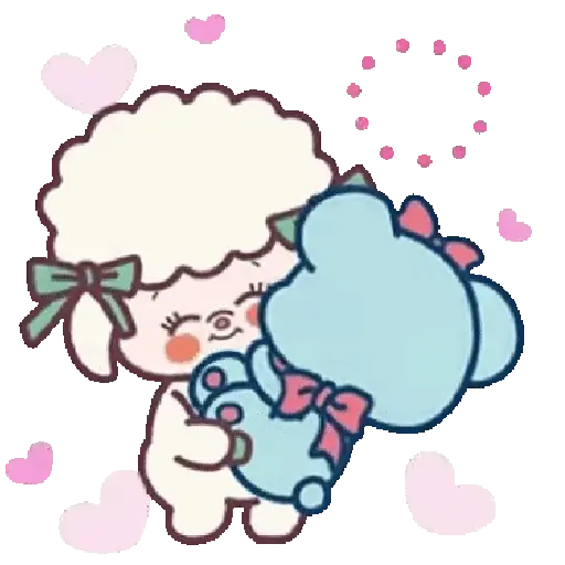 Bunny y amigos so cute 🐇🩵🩷 11