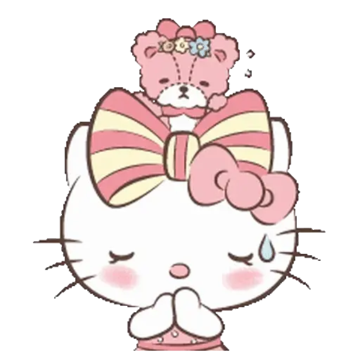 🎀 💛 Hello Kitty Animada 🩷🌸 9