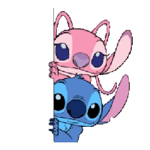 Amor Stitch y Angela 💕❤️ 7