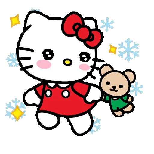 Hello Kitty Invierno ❄️🧥🎀 8