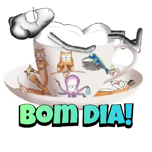 Bom dia, acorda, café - 10 18