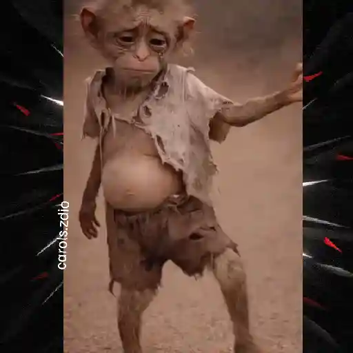 🐒 Mono Bailecito Tiktok 🐒 9