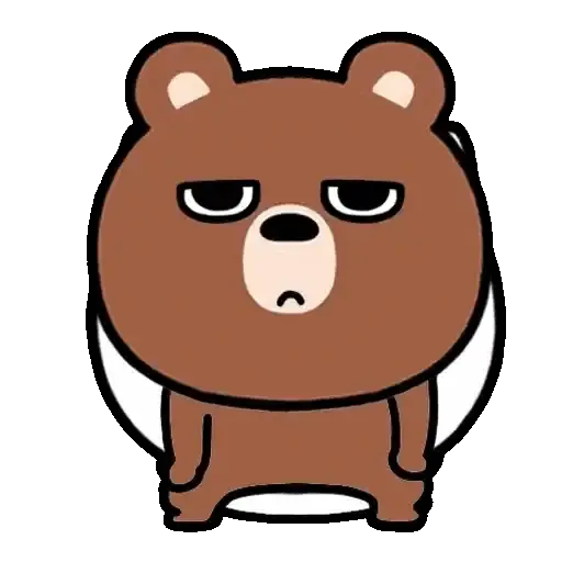 💥Bear with bad eyes 🫩 10