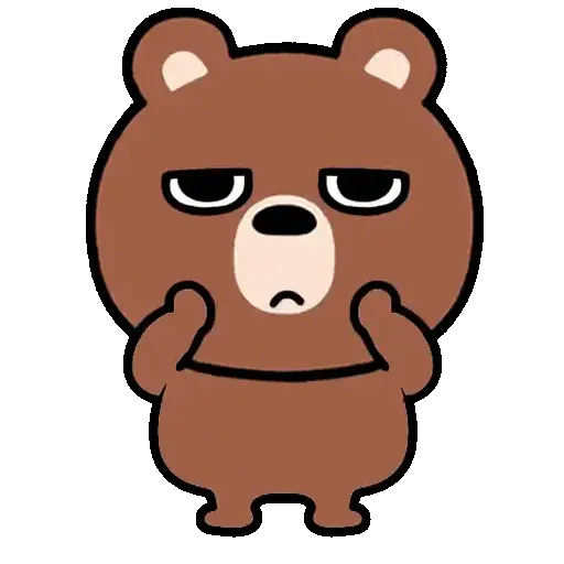 💥Bear with bad eyes 🫩 5