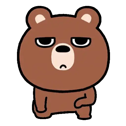 💥Bear with bad eyes 🫩 4
