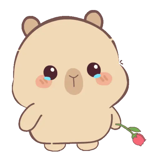 (⁠◕⁠ᴥ⁠◕⁠) Capibara Chibi 2🪵🦫 1